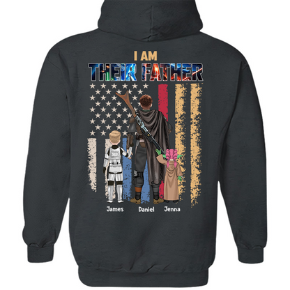 I Am Their Father Personalized Shirt Gift For Dad & Grandpa