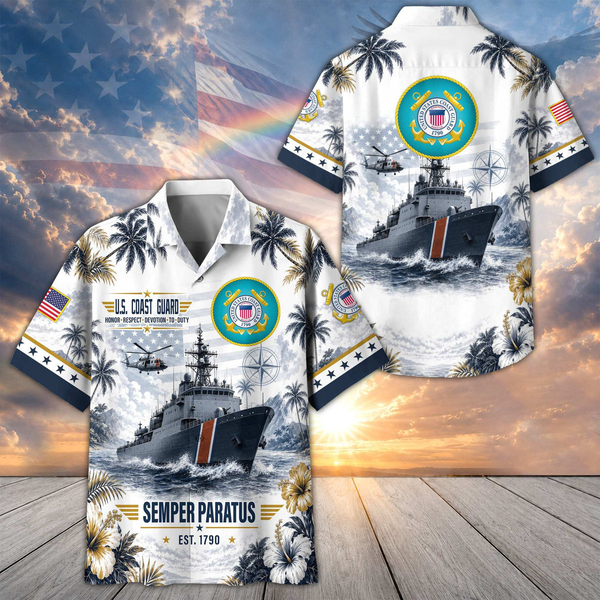Premium US Veterans Hawaiian Shirt DPVC290701, Gifts For US Veterans, Gifts For Father's Day, Veterans Day.