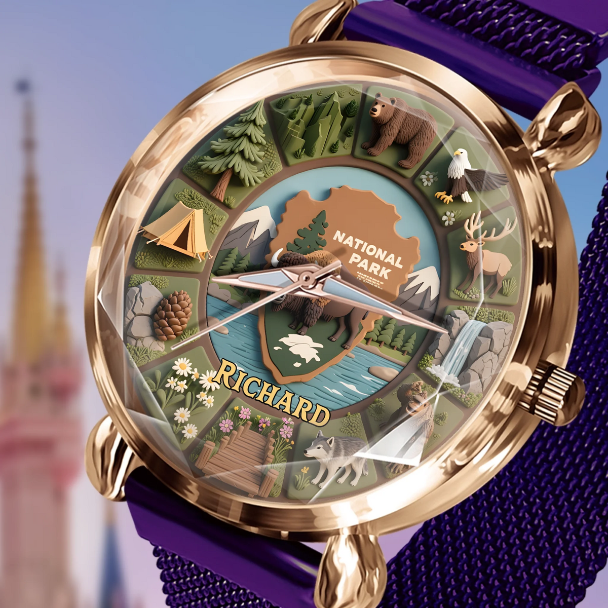 紫色