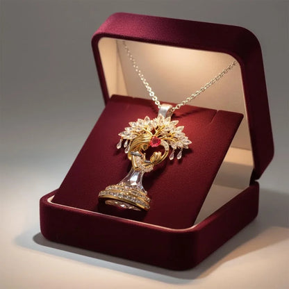 Gracefully Elegant Mom Tree Necklace - Personalized Gifts For Mother's Day