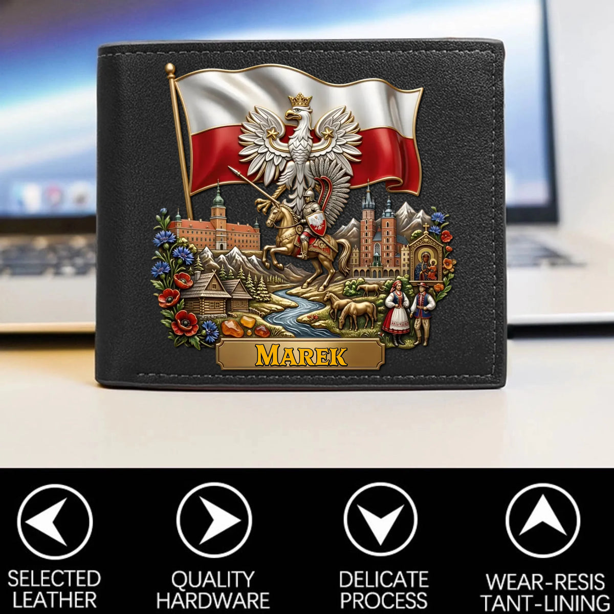 Personalized Veteran World Tour Wallet Perfect Gift_yythkg