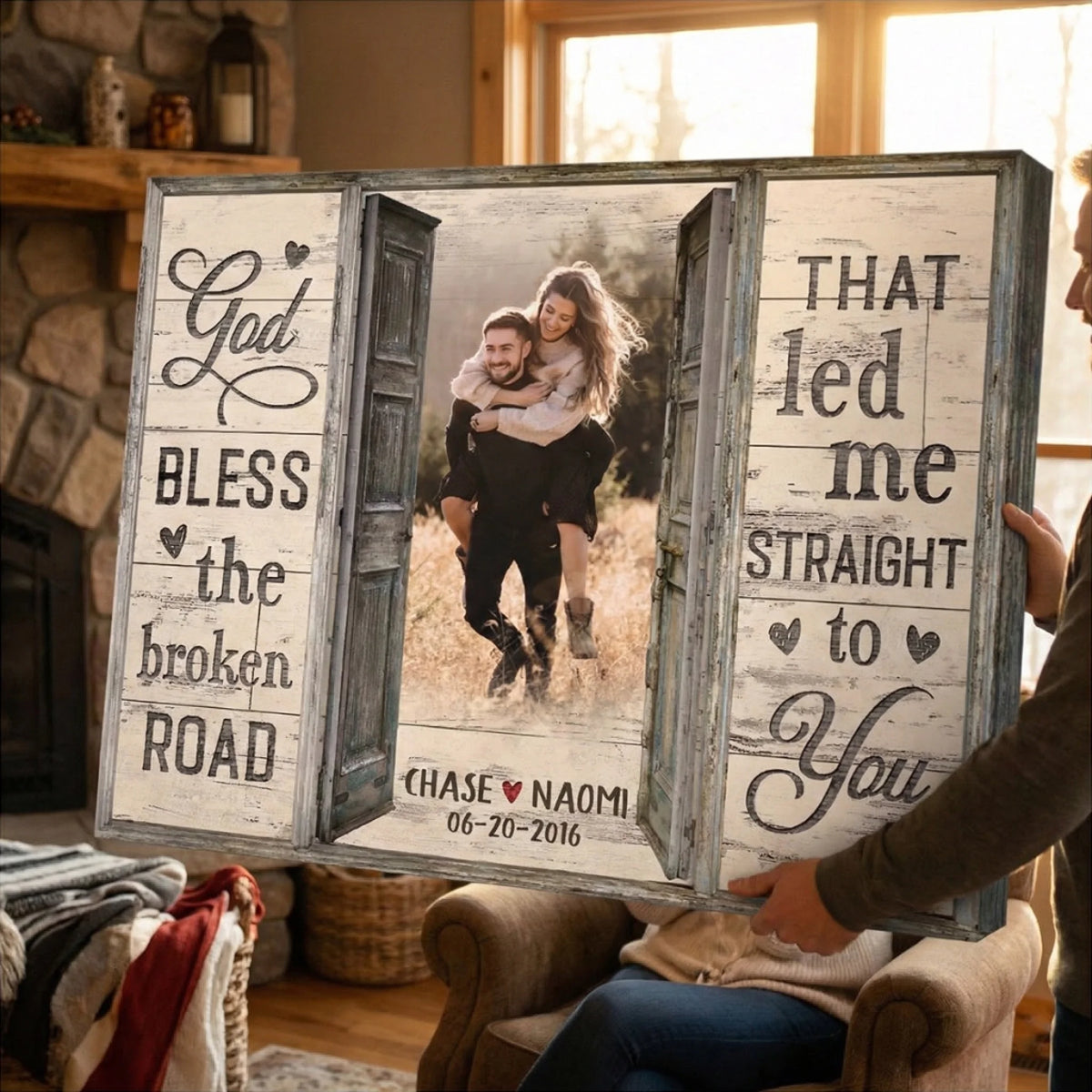 God Bless The Broken Road - Personalized Custom_yyt (1)