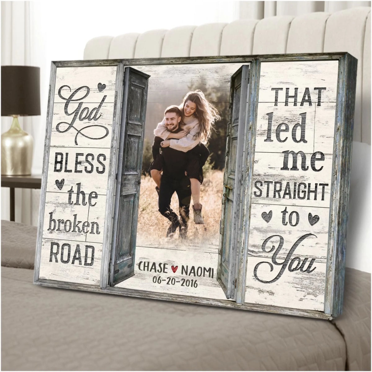 God Bless The Broken Road - Personalized Custom_yyt
