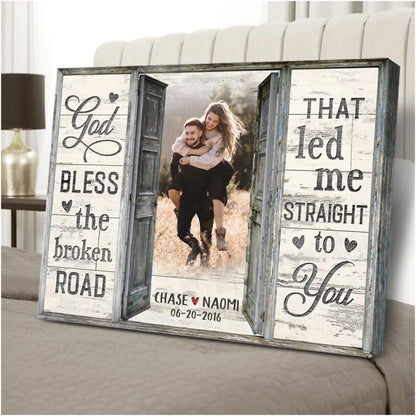 God Bless The Broken Road - Personalized Custom_yyt