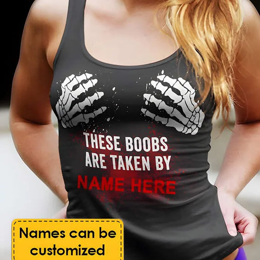 Beard - These boobs are taken by - Custom Name
