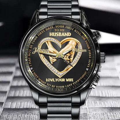 Custom Couple Watch - Forever Starts With You