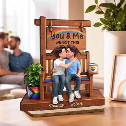 Pride Couple LGBTQ Romantic Love - Personalized 2-L (4)