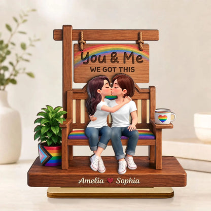 Pride Couple LGBTQ Romantic Love - Personalized 2-L (6)