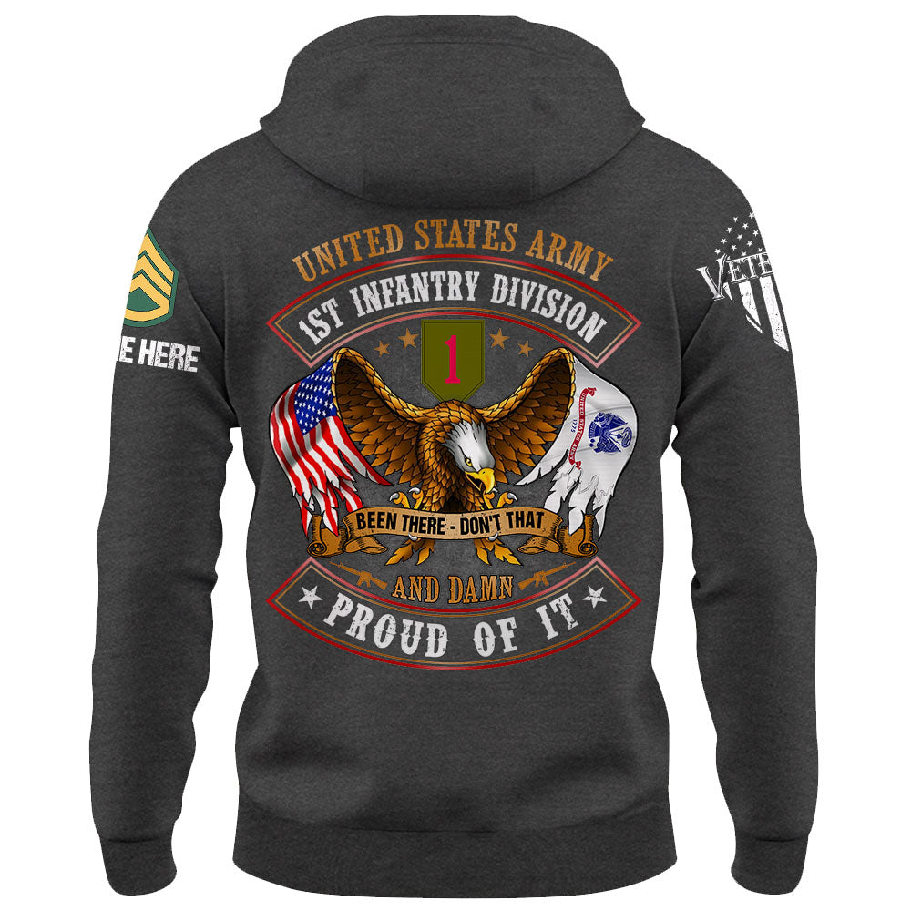 US-Veteranen-T-Shirt, „Been There Done That And Damn Proud Of It“, personalisiertes Geschenk für Veteranen