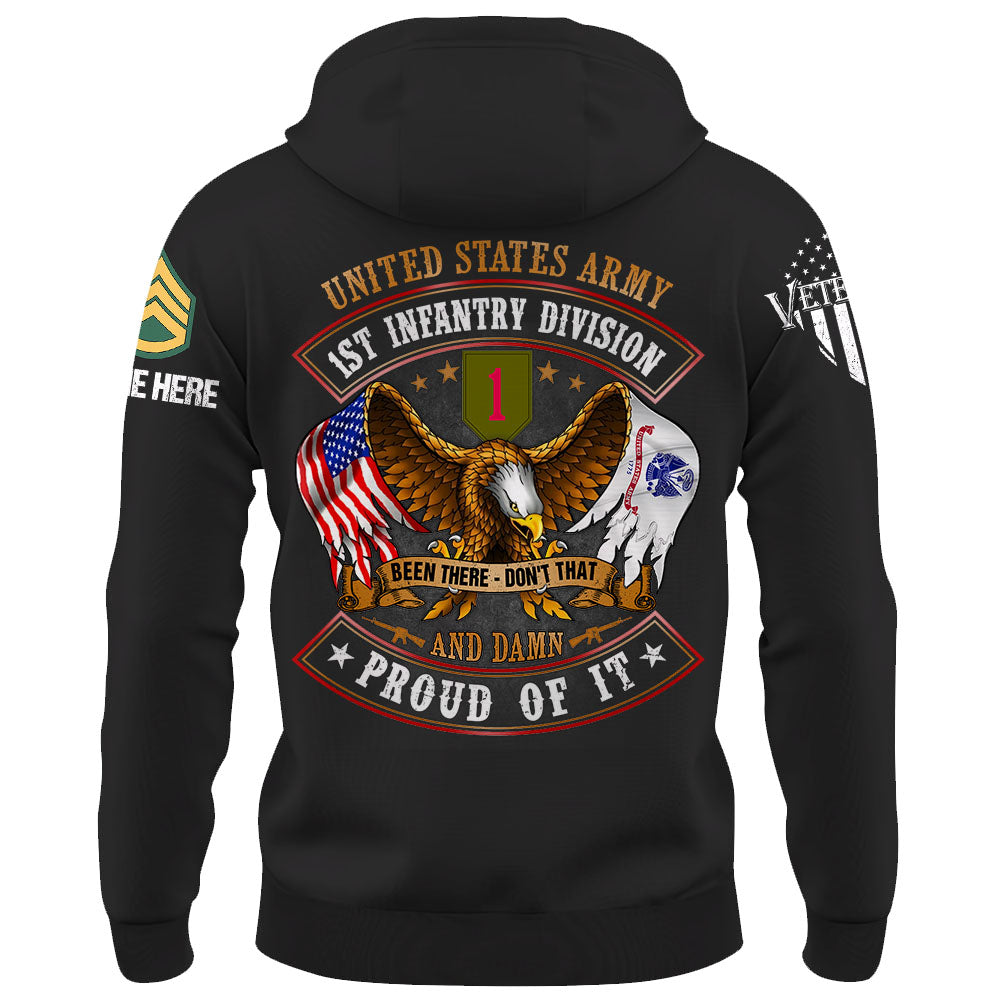 US-Veteranen-T-Shirt, „Been There Done That And Damn Proud Of It“, personalisiertes Geschenk für Veteranen