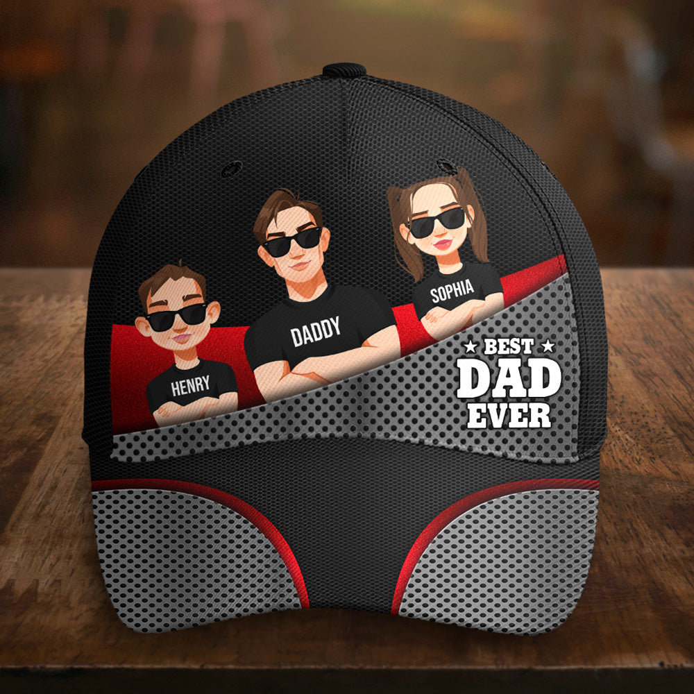 Meilleure version du meilleur papa de tous les temps - Casquette classique personnalisée 