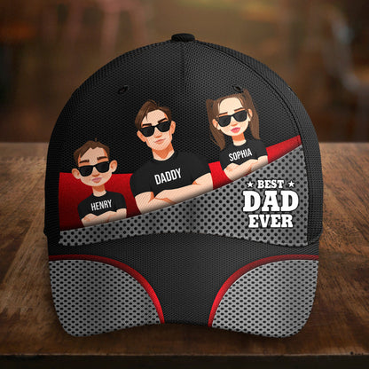 Meilleure version du meilleur papa de tous les temps - Casquette classique personnalisée 