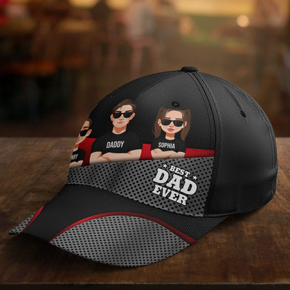 Meilleure version du meilleur papa de tous les temps - Casquette classique personnalisée 