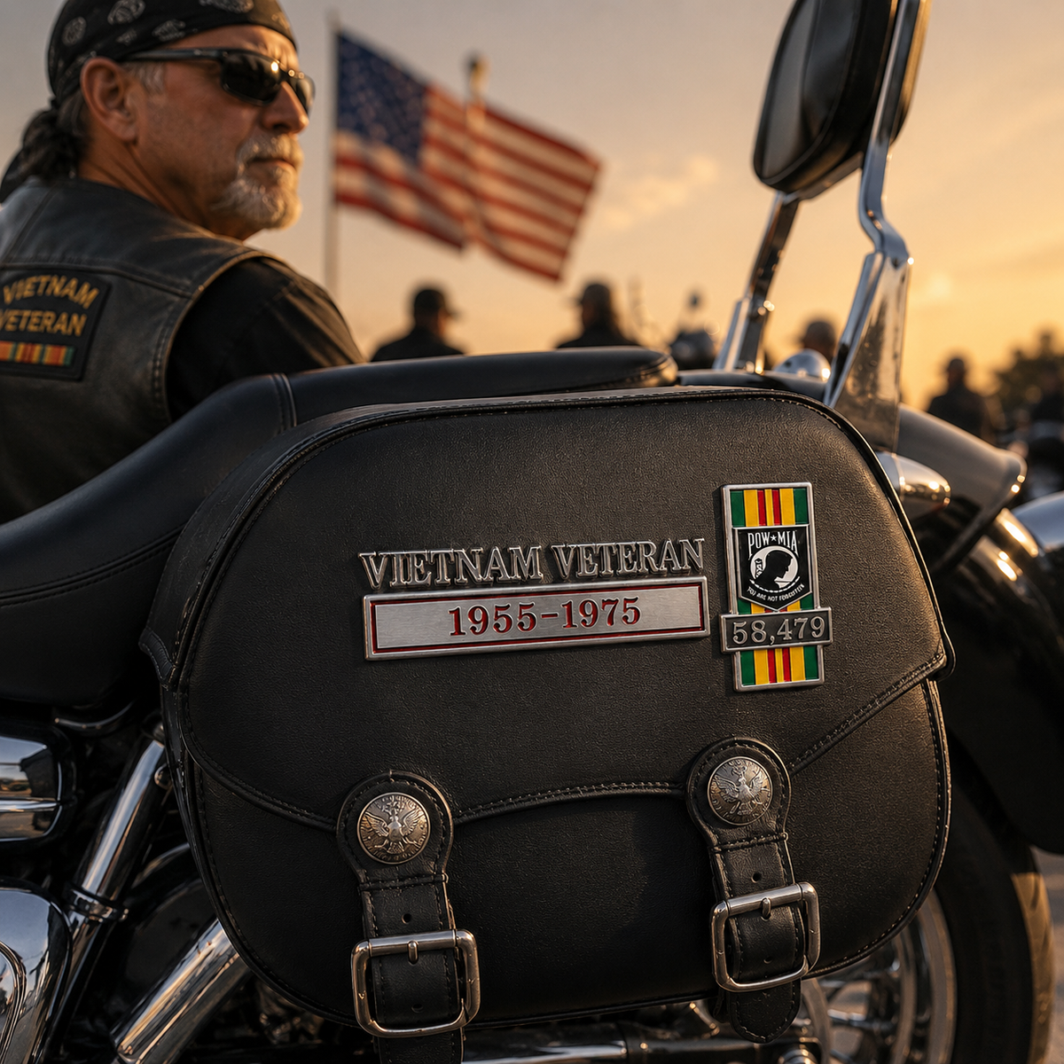 49% OFF🔥 Patriotic Service Car Emblem - 3D Metal Badge Decal For Veterans, First Responders & Retired Heroes