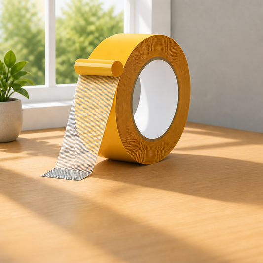Waterproof Grid Double-Sided Tape - Heavy-Duty Mesh Mounting Tape For Home, Rugs & DIY