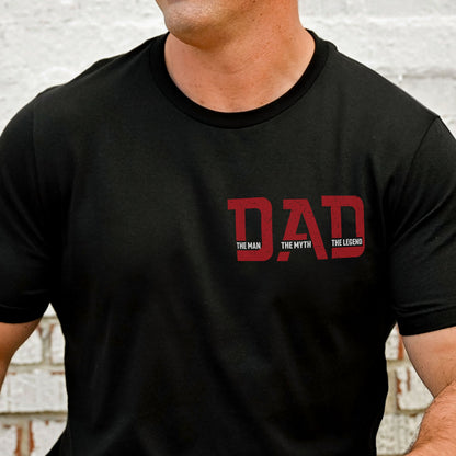 Der Mann, der Mythos, die Legende - Neue Version - Personalisiertes Shirt 