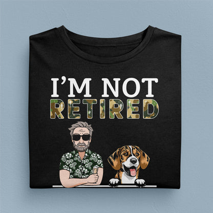 I'm A Full Time Dog Dad Dog Personalized Shirt, Personalized Gift for Dog Lovers, Dog Dad